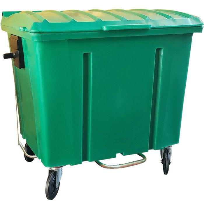 Container de Lixo Com Pedal 1000 Litros